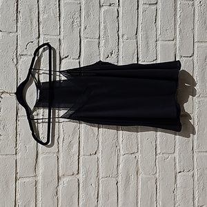 Express racerback cami with sheer trim